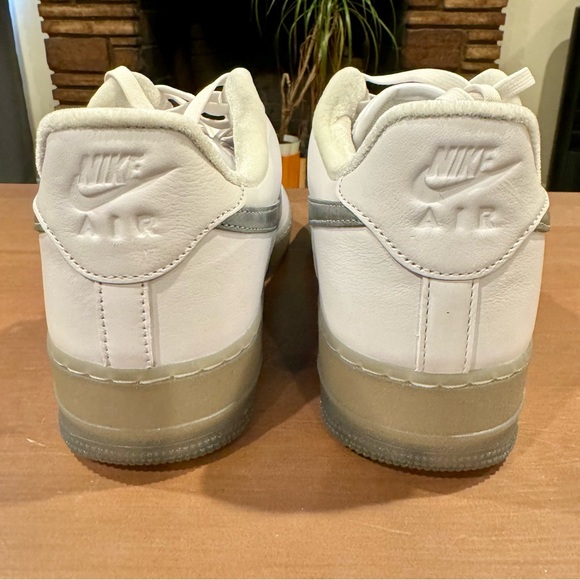 Nike Air Force 1 ‘07 PRM “White Metallic Silver” / Sz. 11 / DS (New) - Picture 5 of 7